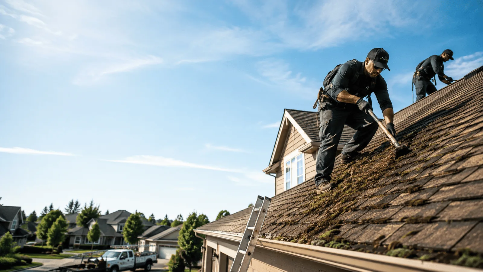 Roof Moss Removal in Blue Lake, CA near me